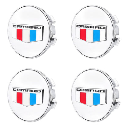 Premium LED Floating Wheel Logo Center Hub Caps Various Designs for Chevrolet Camaro