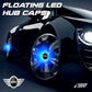 Premium LED Floating Wheel Logo Center Hub Caps Various Designs for MINI