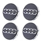 Premium LED Floating Wheel Logo Center Hub Caps Various Designs for Audi