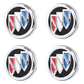 Premium LED Floating Wheel Logo Center Hub Caps Various Designs for Buick
