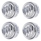 Premium LED Floating Wheel Logo Center Hub Caps Various Designs for Buick