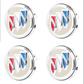 Premium LED Floating Wheel Logo Center Hub Caps Various Designs for Buick