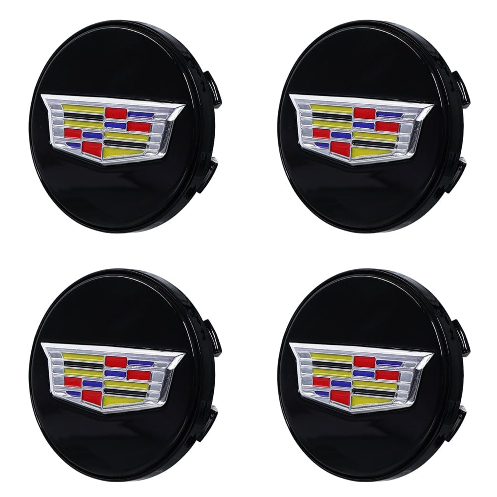 Premium LED Floating Wheel Logo Center Hub Caps Various Designs for Cadillac