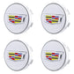 Premium LED Floating Wheel Logo Center Hub Caps Various Designs for Cadillac
