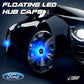 Premium LED Floating Wheel Logo Center Hub Caps Various Designs for Ford