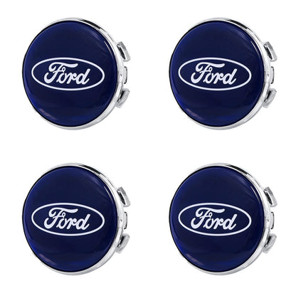 Premium LED Floating Wheel Logo Center Hub Caps Various Designs for Ford