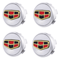 Premium LED Floating Wheel Logo Center Hub Caps Various Designs for Geely