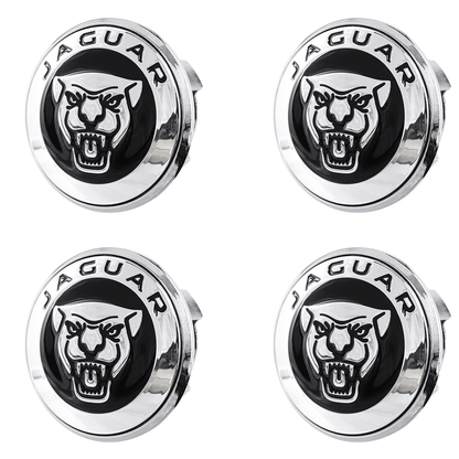 Premium LED Floating Wheel Logo Hub Caps Various Design for Jaguar