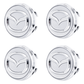 Premium LED Floating Wheel Logo Center Hub Caps Various Designs for Mazda