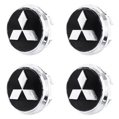 Premium LED Floating Wheel Logo Center Hub Caps Various Designs for Mitsubishi