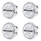 Premium LED Floating Wheel Logo Center Hub Caps Various Designs for Nissan