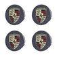 Premium LED Floating Wheel Logo Center Hub Caps Various Designs for Porsche