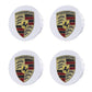 Premium LED Floating Wheel Logo Center Hub Caps Various Designs for Porsche