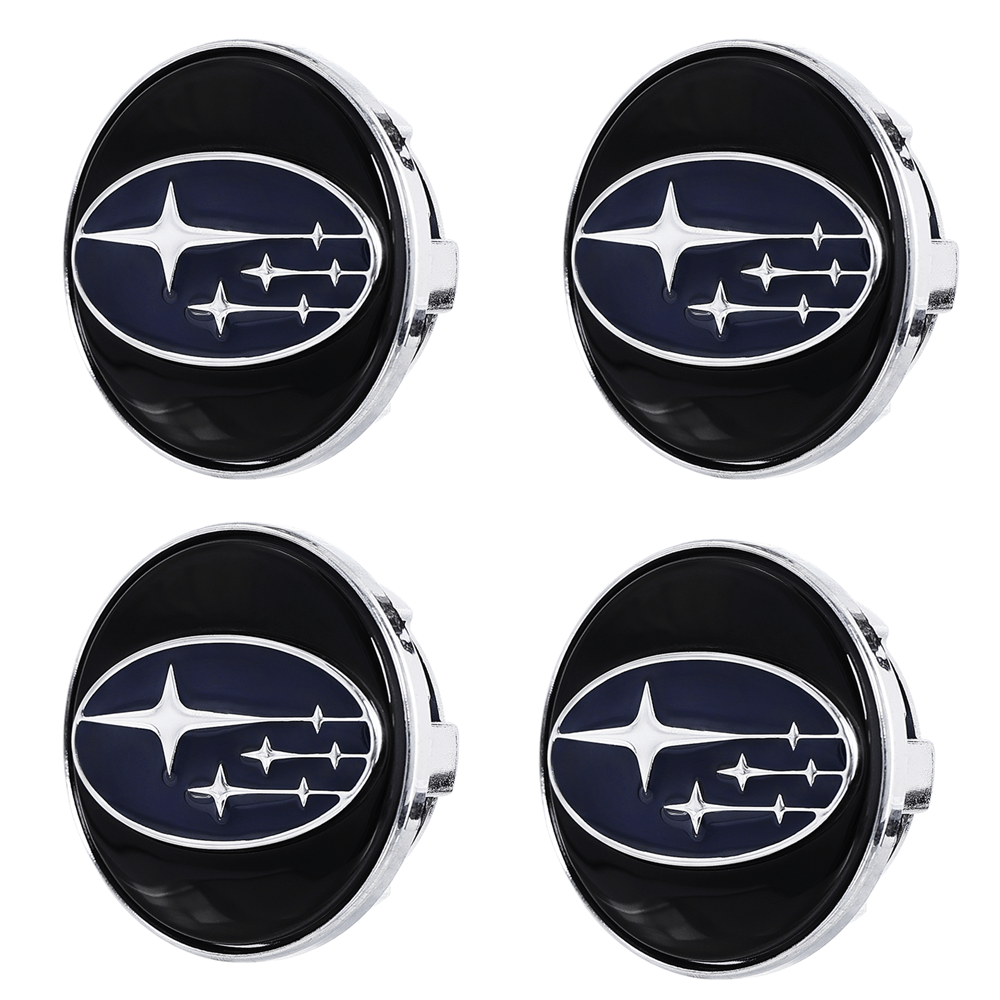Premium LED Floating Wheel Logo Center Hub Caps Various Designs for Subaru