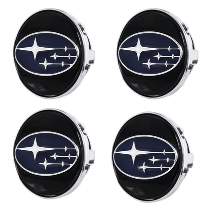 Premium LED Floating Wheel Logo Center Hub Caps Various Designs for Subaru