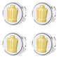 Premium LED Floating Wheel Logo Center Hub Caps Various Designs for Toyota