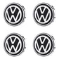 Premium LED Floating Wheel Logo Center Hub Caps Various Designs for Volkswagen