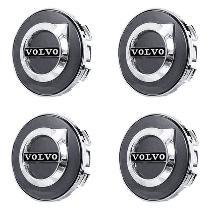 Premium LED Floating Wheel Logo Center Hub Caps Various Designs for Volvo