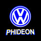 Volkswagen Phideon Premium Door Puddle Lights Various Designs 2016-2023