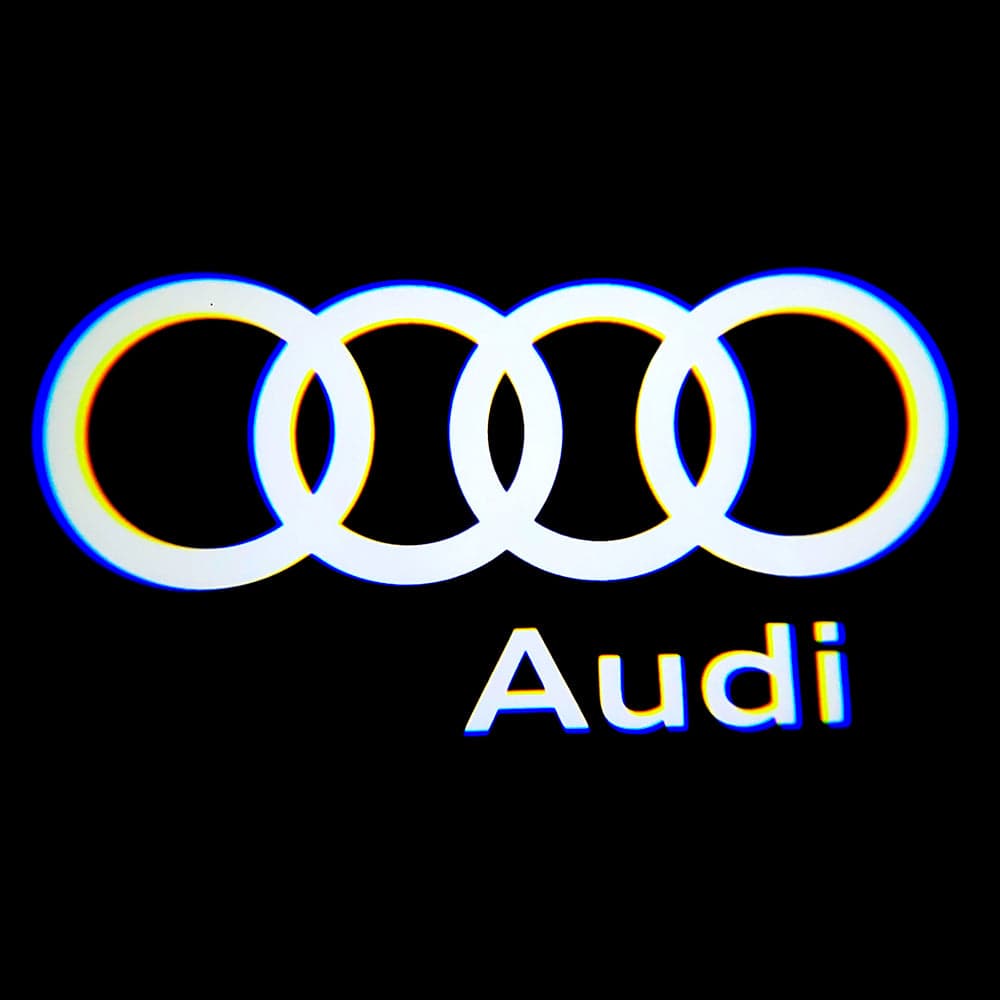 Audi A3 Premium Door Puddle Lights Various Designs 2003 - 2026