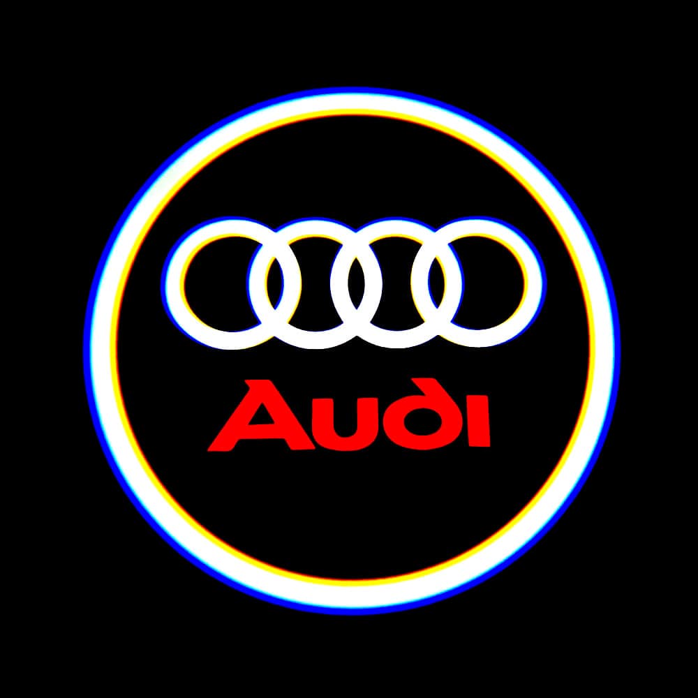 Audi RS5 Premium Door Puddle Lights Various Designs 2010 - 2024