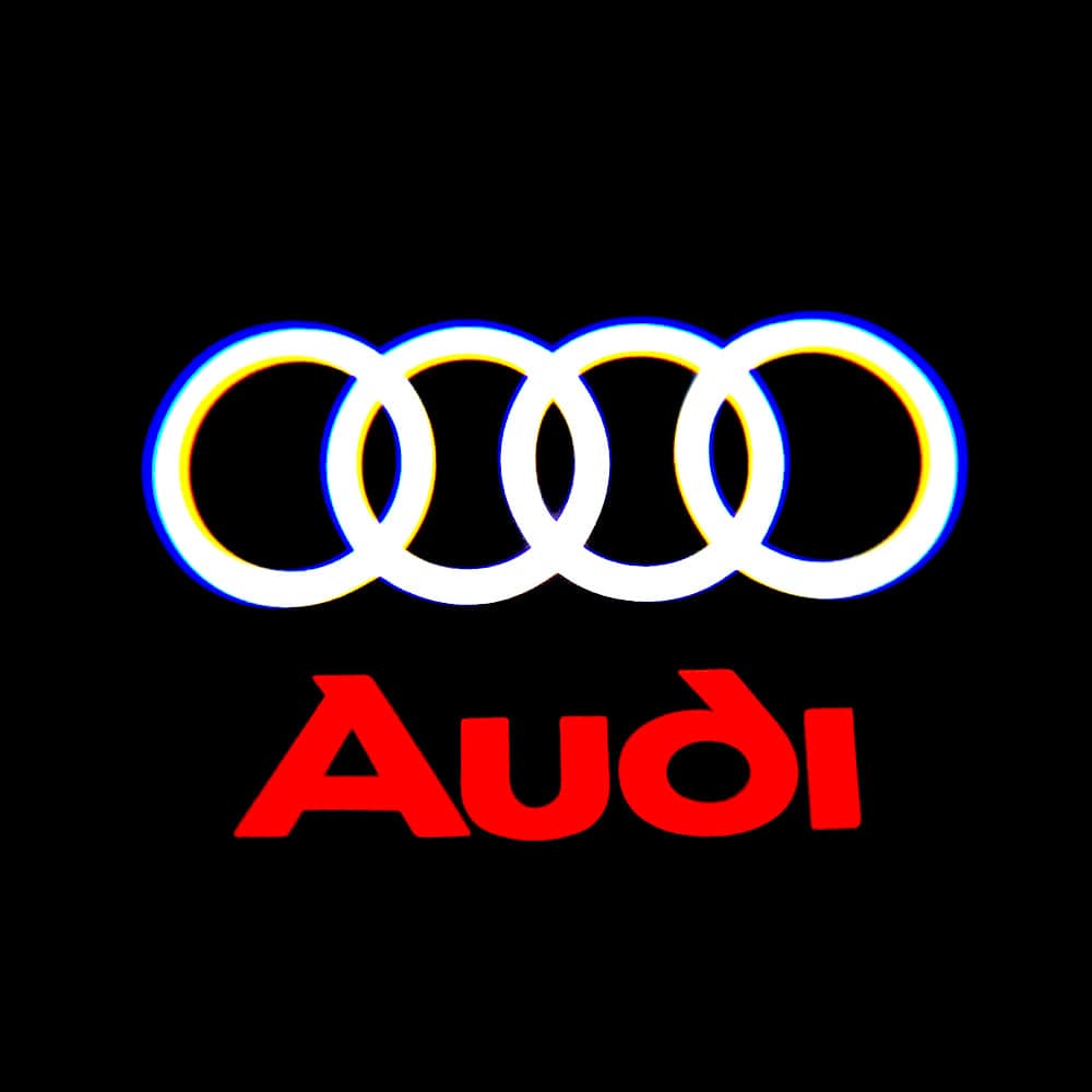Audi RS5 Premium Door Puddle Lights Various Designs 2010 - 2024