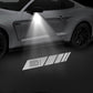 LED Side Mirror MACH1 Projector Puddle Lights Pair for Ford Mustang 2013-2026