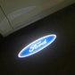Premium LED Side Mirror Projector Puddle Approach Lights for Ford Ranger 2023-2026