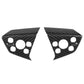Cybertruck Steering Wheel Voice Control Trim | Glossy/Matte Real Carbon Fiber