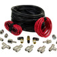 AIRLIFT 4-Way Manual Control system, 1/4" Air Lines, 4 Gallon Tank, 380 Comp.