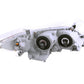 Anzo 2007-2009 Toyota Camry Projector Headlights w/ Halo Black