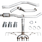 AWE Tuning 2023 Honda Civic Type R FL5 Track Edition Exhaust w/ Triple Chrome Silver Tips