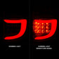 ANZO 2004-2007 Dodge Grand Caravan LED Tail Lights w/ Light Bar Chrome Housing Clear Lens 311367