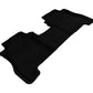 3D MAXpider 2007-2012 Hyundai Santa Fe Kagu 2nd Row Floormats - Black L1HY04021509