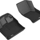 3D MAXpider 2019-2019 Volkswagen Jetta Kagu 1st Row Floormat - Black L1VW10111509