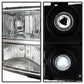 SPYDER Xtune GMC Sierra 07-13 Crystal Headlights Chrome HD-JH-GSIE07-AM-C 9034756