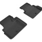 3D MAXpider 2017-2019 Infiniti Q60 Kagu 2nd Row Floormats - Black L1IN02721509