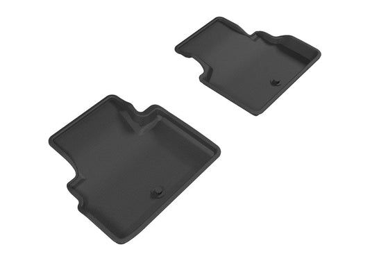 3D MAXpider 2017-2019 Infiniti Q60 Kagu 2nd Row Floormats - Black L1IN02721509