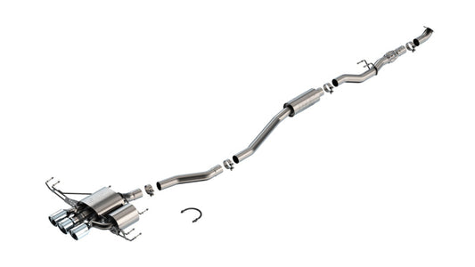 Borla 2023 Honda Civic Type R MT ATAK Catback Exhaust w/ 4in Tips 140927