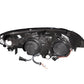 Anzo 2004-2005 Honda Civic Projector Headlights w/ Halo Black
