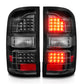 ANZO 2014-2018 GMC Sierra LED Tail Lights Black Housing Clear Lens 311397