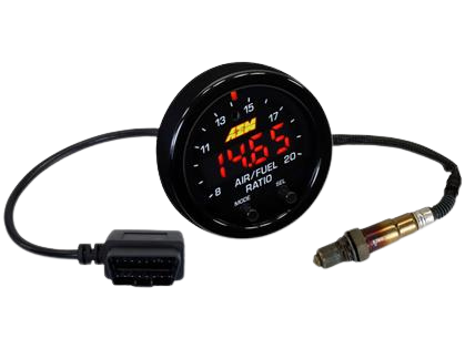 AEM X-Series OBDII Wideband UEGO AFR Sensor Controller Gauge