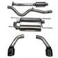Corsa Performance 12-14 Scion FRS / Subaru BRZ Black Tip Sport Cat-Back Exhaust
