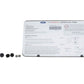 Ford Racing Stainless Steel Ford Performance License Plate Frame - Black M-1828-SS304BK