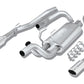 Borla 09-13 Dodge RAM 1500 5.7L CC/SB w/Fact Sngl Exh C/B 3x2.5in Single Round Rolled Split Rear 140308