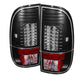 Spyder Ford Super Duty 08-15 Version 2 LED Tail Lights Black ALT-YD-FS07-LED-G2-BK 5029188