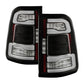 SPYDER Dodge RAM 1500 19-21 Factory LED Model LED Tail Lights - Red Clear ALT-YD-DR19LED-SEQ-BK 5088505