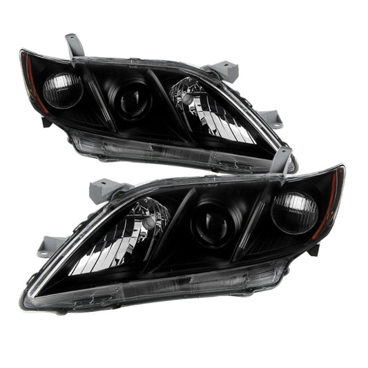 SPYDER Xtune Toyota Camry 07-09 OEM Style Headlights Black HD-JH-TCAM07-AM-BK 9029752