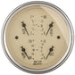 AutoMeter Gauge Kit 2 Pc. Quad & Speedometer 3-3/8in. Antique Beige 1800