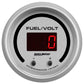 Autometer 52.4mm Silver Switchable 0-100 Fuel Level/8-18V Voltmeter Ultra-Lite Elite Digital Gauge 6709-UL